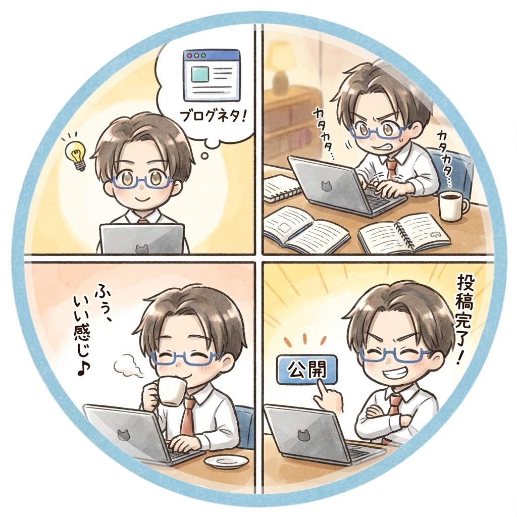 サクッと記事更新